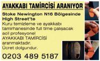 16 SERİ İLANLAR Barking tecrübeli şef ve garson 07500 871 803 Essex İngilizce bilen tecrübeli garson, komi ve meze şefi 07834 196 681 Archway İngilizce bilen tecrübeli garsona 07711 997 859 Islington