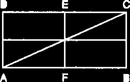 ABCD dikdörtgeni dört eş küçük dikdörtgenden meydana gelmiştir. AC doğru parçası bir köşegen olduğuna göre şekilde kaç tane dik üçgen vardır? A. 2 B. 4 C. 6 D.