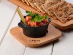 LV ECO SK 8 T14 w: 8,8cm l:11 cm h: 4,5cm 0,15 lt 1 0,44 kg Description: Souffle or Souce Pot, Round. Diameter(Ø)8cm.