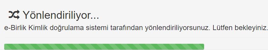 Daha sonra güvenlik anahtarı girilerek Hesabınıza erişmek ya da yeni üye kaydı için, Giriş yap butonunun sağ tarafında bulunan linklerden yardım alınarak işlemler tamamlanır. ii.