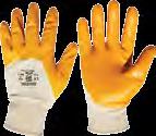 Nitril Eldiven Nk 6 Nitrile Gloves Nk 6 Yırtılma ve delinmeye karşı dirençlidir Örgü bileklikli Sarı