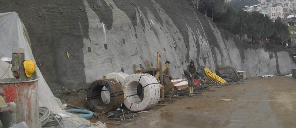 İmalatı : Zemin Çivisi İmalatı : Shotcrete İmalatı : 100.000,00 m 3 3.