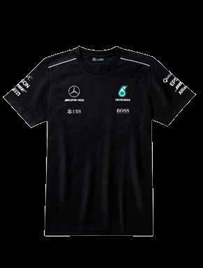 2017 Formula 1 sezonu resmi MERCEDES AMG PETRONAS T-shirt ü. Bedenler 104-152. Siyah B6 799 5368 5372. Beyaz B6 799 5373 5377. 1+2 3 T-SHIRT, KADIN %100 pamuk.