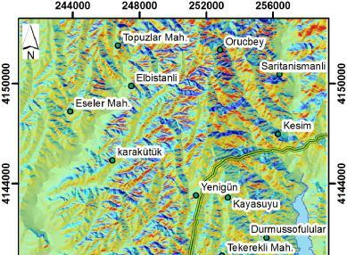 4.BULGULAR VE TARTIŞMA Senem TEKİN Hesaplanan değerlerlere bakıldığında düzensiz üçgensel ağ tabanlı ve grid tabanlı hesaplamalara çok