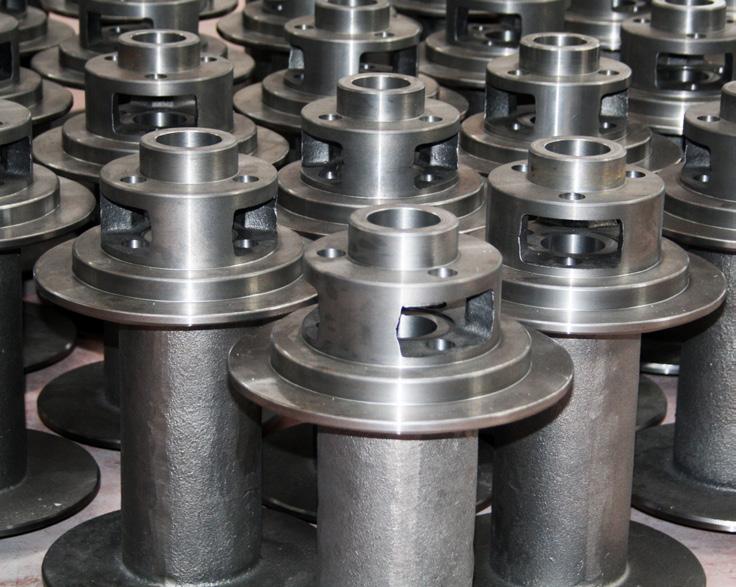 Planetary gear system made of high strength steel and additionaly reinforced through heattreated.