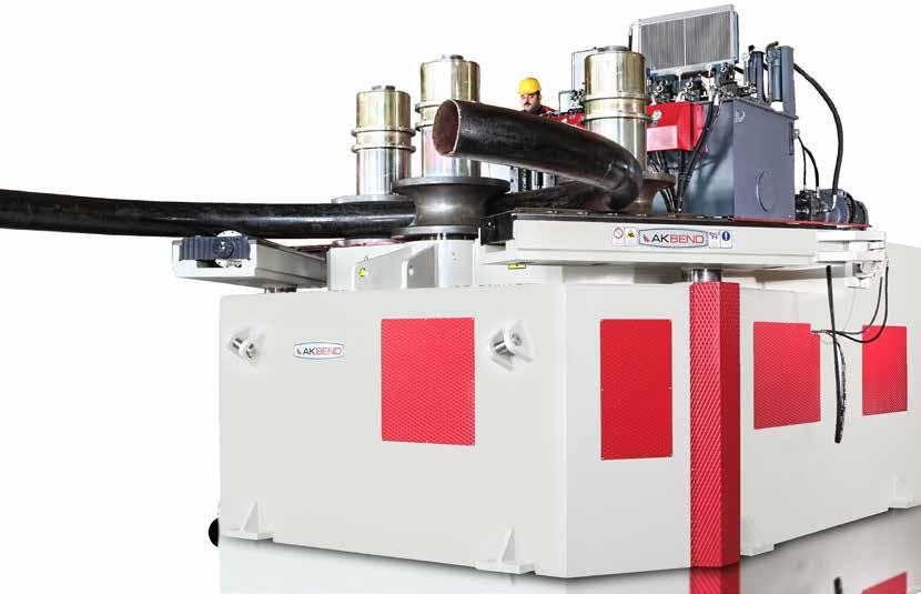 AKYAPAK offers extensive alternatives on heavy duty profile bending machines as well. Our machines are strong and reliable with their St-52 weld construction body.