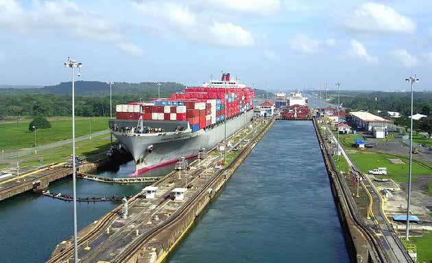 Panama Kanalı deniz dışında neredeyse Danimarka ya kadar yapay kanalları var, yapay kanallar bizde geliştirilememiş.