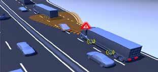 LDWS: Şerit Takip Sistemi Özellikle uzun yollarda sürücünün dikkati dağılabilir. Neyse ki Şerit Takip Sisteminin tüm dikkati her zaman yoldadır.