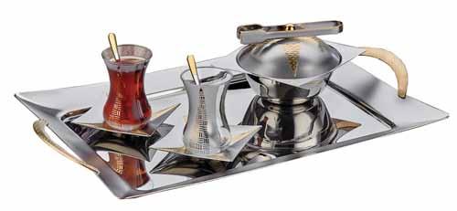 Ev Serisi / Houseware ÇAY SETİ / TEA SET Asellus - 30 Parça / 30 Pieces A76001.30 (Sade / Plain), A76401.30 (Mat / Satin), A76101.