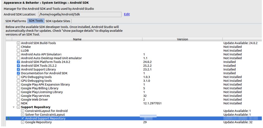 Espresso yu hazır hale getirme Espresso nun kurulması Espresso yüklemek için Android SDK Yöneticisini kullanın. Espresso için Gradle yapı dosyasının yapılandırması Bunları uygulamanızın build.