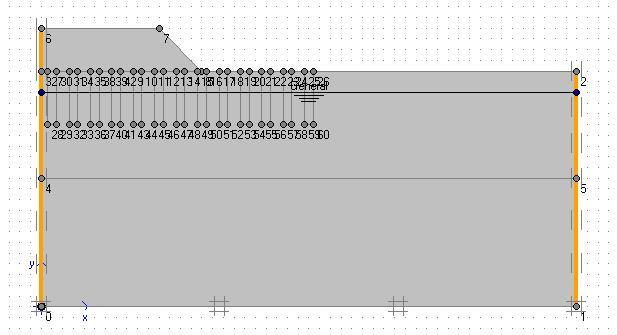 138 Şekil 5.31 Kil temel zemini ve üzerindeki 4 m lik kum dolgunun ınır koşulları. Çizelge 5.8 Geopier elemanları ile iyileştirilmiş zeminde dolgu merkezi altında ani ve konolidayon oturmaı değerleri.