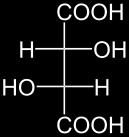 Şekil 1.4: L (+) Tartarik asitin Fischer formülü (Ribereau-Gayon ve diğ. 2006) Üzümün meyvesi ve yaprakları, tartarik asit ve malik asit üretiminden sorumludur.