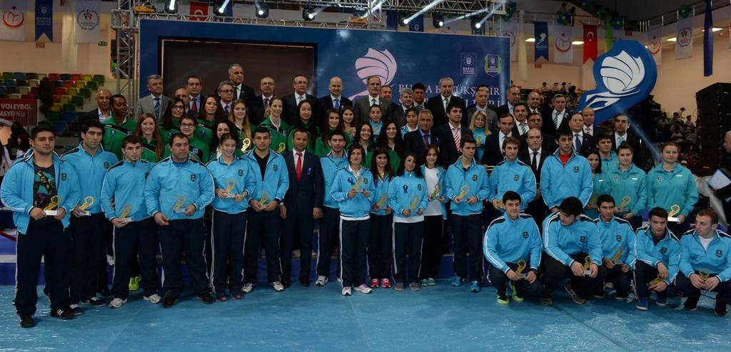 BÜYÜKŞEHİR SPOR ÖDÜLLERİ 27 Şubat 2014 tarihinde gerçekleştirildi.