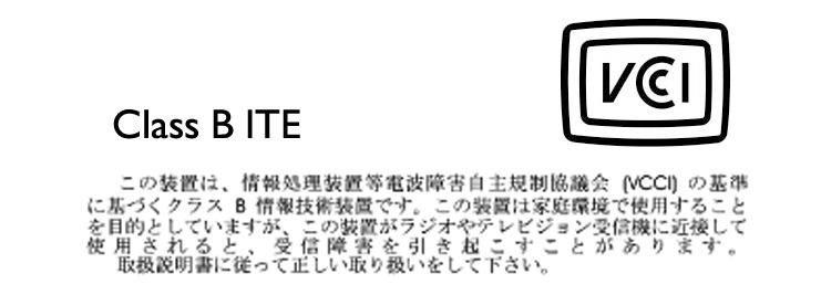 EN 55022 Compliance (Czech Republic Only) VCCI Notice (Japan Only) Polish Center for Testing and Certification Notice The equipment should draw power from a socket with an attached protection