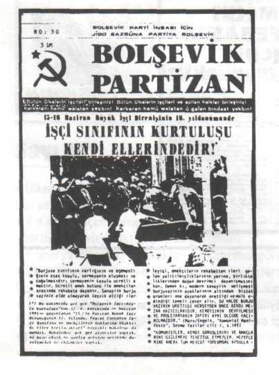 Bütün devrimcilere sesleniyoruz! PKK ile, bir bölümü karşı-devrimci, bir bölümü devrimci (...) Doğru ideolojik mücadele yöntemlerini hakim kılalım! 9-18 Clara Zetkin'in anısına (N.