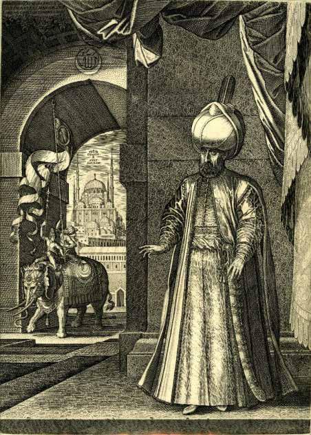 Arş. Gör. Tuğba RENKÇİ TAŞTAN Ressam Melchior Lorck un İstanbul Temalı Baskıresimleri 213 Görsel 3: Kanuni Sultan Süleyman, 434x313 mm, Gravür, 1559.