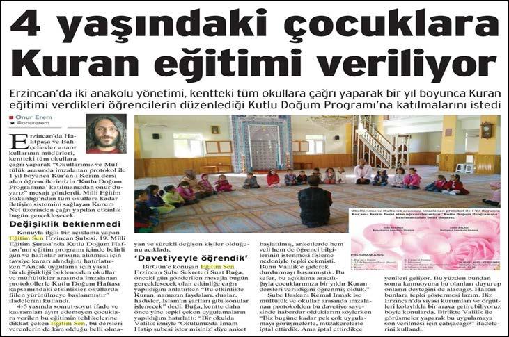 ifade eder Somut ve soyut düşünce evresini tamamlamamış çocuklara dini eğitim verilmesi, çocukların yaşamının sonraki evrelerini olumsuz etkileyebilir