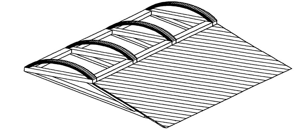 Şekil 2.1: Reid (1842) yüzer dalgakıranı [3]. Şekil 2.2: Joly (1905) tarafından önerilen yüzer dalgakıran tipleri [3].