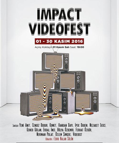 KONSERLER Impact- Videofest projesi; İzmir Büyükşehir Belediyesi Ahmed Adnan Saygun Sanat Merkezi nde 01 30 Kasım 2016 tarihleri arasında kent ile buluşmaya hazırlanıyor.