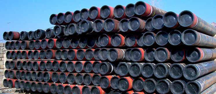 PETROL, GAS & JEOTERMAL KUYULAR İÇİN CASING, TUBING VE TIJ BORULARI CASING, TUBING AND DRILL PIPES FOR OIL, GAS & GEOTHERMAL WELLS 1) CASING, API 5CT/ ISO 11960 Casing, yeni sondajı yapılmış bir kuyu