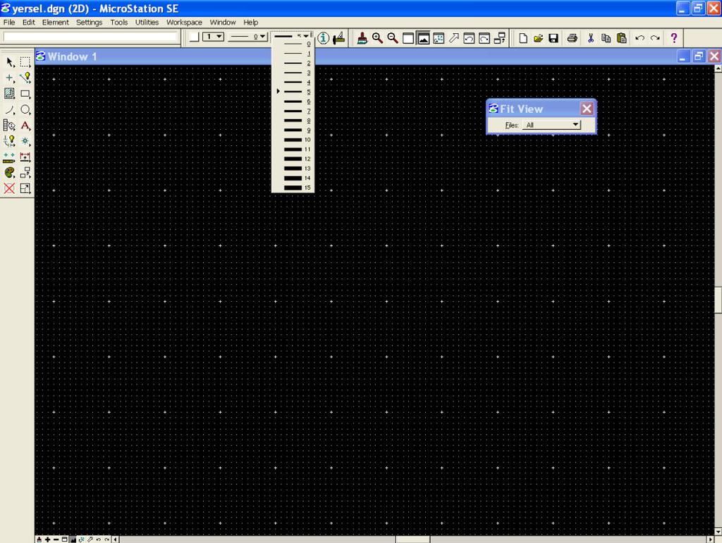 Burada dikkat edilmesi gereken durum seedfile 2D olması gerektiğidir. File New komutuyla yeni bir dosya açılır ve isim verilir.