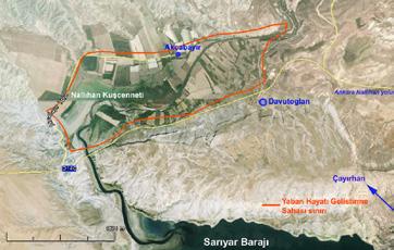 Nallıhan Bird Paradise is an artificial wetland ecosystem and was formed at the junction of Aladağ Stream and north of Sarıyar Dam which was opened in 1959.