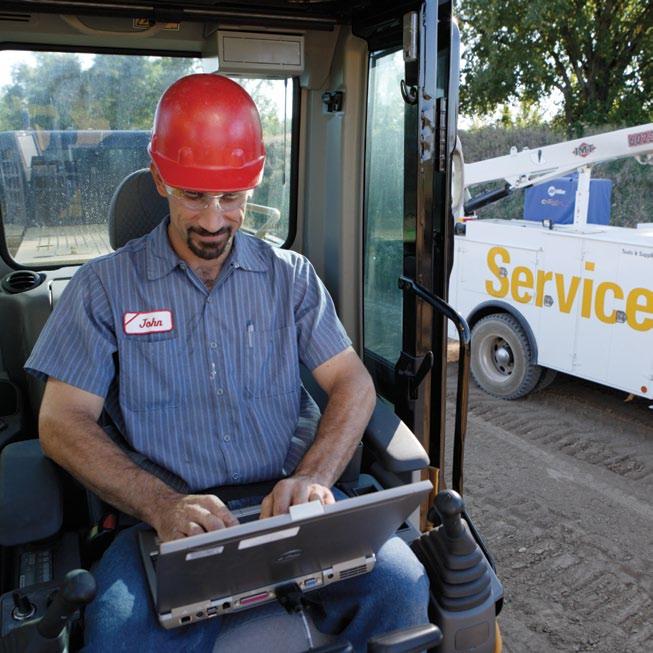 Servis ve Bakım Bakım işlemlerinizi kolaylaştırmak ve hızlandırmak için tasarlandı Uzatılmış Servis Aralıkları Servis ve bakım aralıklarının uzaması, makinenin daha fazla kullanılabilmesini sağlar.