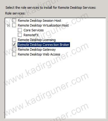 Kurulum bittiğinde Active Directory Users and Computers öğesinde Users bölümüne Session Broker Computers adlı grubun geldiğini