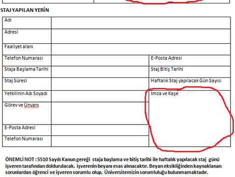 STAJ BAŞVURUSU İÇİN GEREKEN İŞLEMLER NELERDİR? ÖBİSİS te bulunan Dosyalar sekmesinden ZORUNLU STAJ FORMU (https://obisis.erciyes.edu.tr/default.aspx?