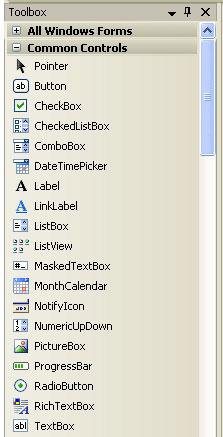En sık kullanılan nesneler Button: Windows ortamında herhangi bir tuşa basma işlemi için kullanılabilecek durumlarda düşünülebilir.