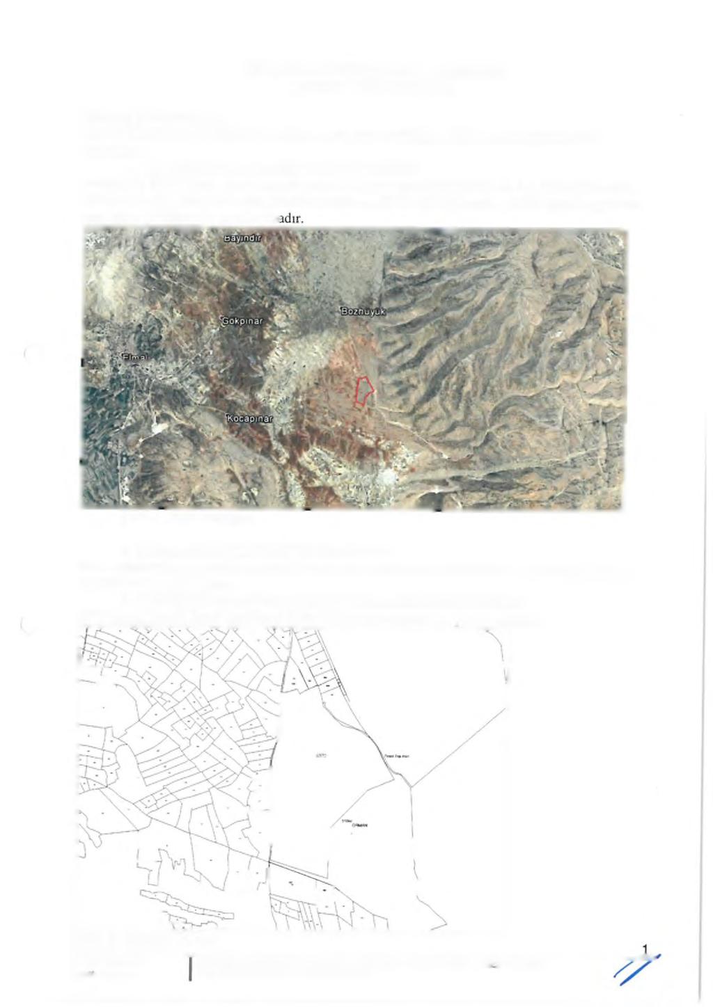 ANTALYA BÜYÜKŞEHİR BELEDİYESİ (ELM A LI BELEDİYESİ) KONU: 6970 PARSEL 1/1000 ÖLÇEKLİ UYGULAMA İMAR PLANI DEĞİŞİKLİĞİ PLAN AÇIKLAMA RAPORU 1.