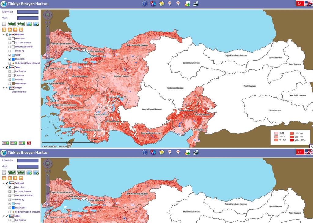 Web Uygulaması Oluşturulan tüm veriler web ortamında sunulmaya