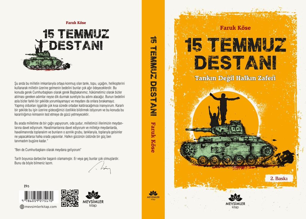 Kitap Giriş, 5 bölüm Sonuç'tan oluşuyor. Giriş te darbe girişimine giden süreç anlatılıyor. Fetullah Gülen Cemaati nin nasıl FETÖ/PDY olduğunun kronolojisine değiniliyor.