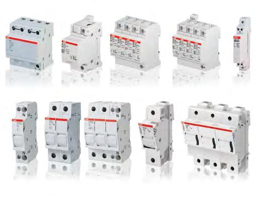 Koruma cihazları ABB nin koruma cihazları ürün ailesi, parafudurlar, sigorta ve sigorta yuvaları, hastane uygulamalarına özel izolasyon izleme ve koruma cihazları gibi tesisatı ve bağlı bulunan