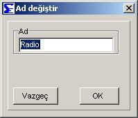 3.c. Favori listeleri Edision 2500 CI receiverleri kanal listelerinde navigasyon için favori listelerini kullanıyorlar.