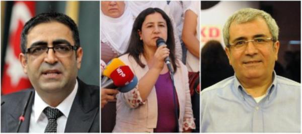 HDP li üç vekil hakkında dava HDP Milletvekilleri İdris Baluken, Çağlar Demirel ve İmam Taşçıer hakkında 10 Ekim 2015 tarihinde Diyarbakır'ın Sur İlçesi'ndeki operasyonları protesto eylemi sırasında