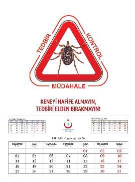 Takvim Eğitimlerde kullanılmak üzere KKKA