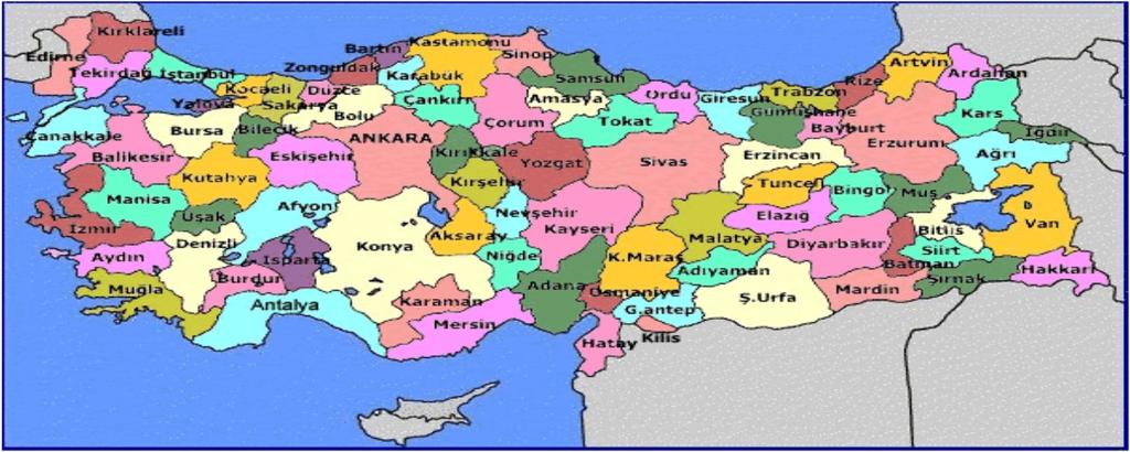 4 - DEĞERLEME İLE İLGİLİ ANALİZLER 4.1 - Taşınmazın Bulunduğu Bölgenin Özellikleri 4.1.1 - Ankara İli Ankara, Türkiye'nin başkenti Ankara'nın da bağlı olduğu ildir.