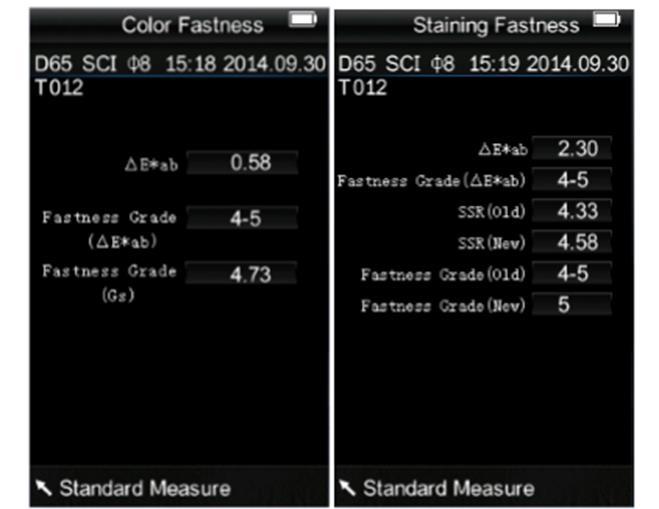 Renk aralığı Denge unsuru Uyarı: CIE XYZ, CIE RGB ve CIE L*U*V renk aralıkları ile sadece standart ölçümler yapılabilir ve örnekleme ölçümleri yapılamaz.