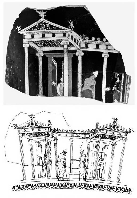 ŞEKİLLER Şekil 1.1: Tarentum da bulunan Apulian krater parçası (M.Ö.