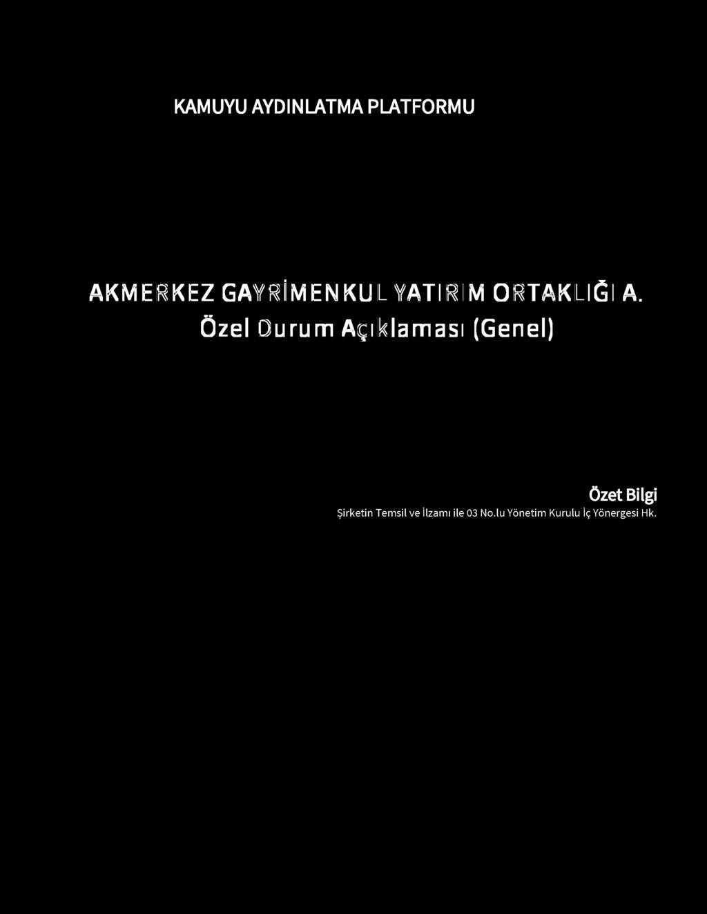 GAYRİMENKUL YATIRIM