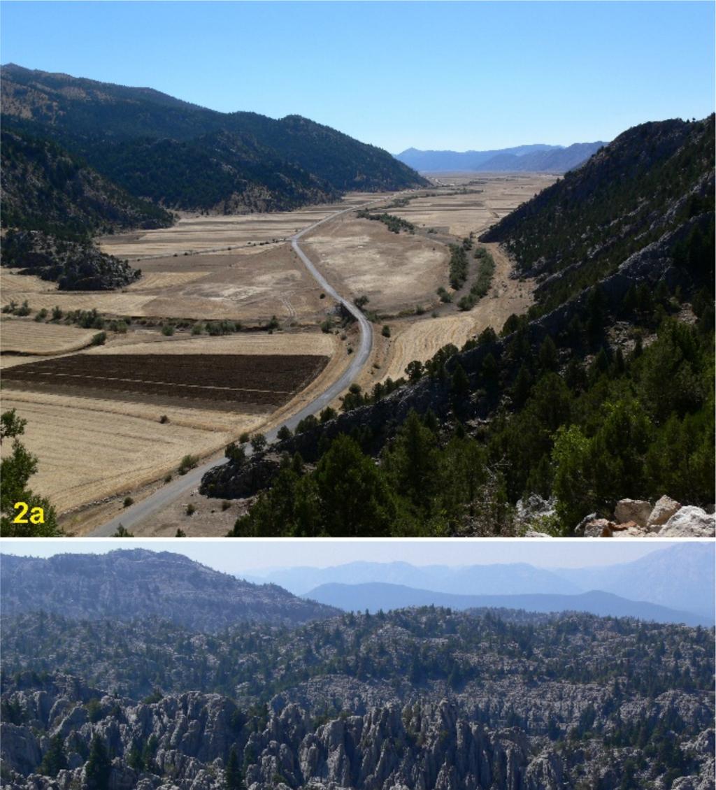 Bu bölümde kars k, tektono-kars k ve ﬂüviyo-kars k kökenli, çoğunlukla içlerinde göl bulunan polyeler (Beyşehir, Suğla, Kovada ve Eğirdir Gölleri ile Kembos, Eynif.