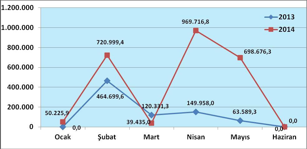 4. Cari Transferler Cari transferlerde 2013 yılının ilk altı aylık dönemine göre yüzde