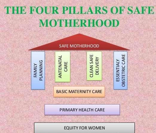 Bütün bu olumsuzluklar üzerine 1987 de DSÖ, Anne ölümlerini azaltmak için Güvenli Annelik Programı nı başlattı. Bu Program ile hem anneler hem de bebekler hedeflenmektedir.