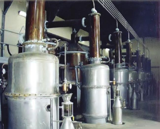 4. Ünite - Üretim Yöntemleri-II: Distilasyon Su distilasyonuyla elde edilen uçucu ya lar genel olarak di er yöntemlerle elde edilen ya lara göre daha koyu renkli ve daha farkl kokuya sahip