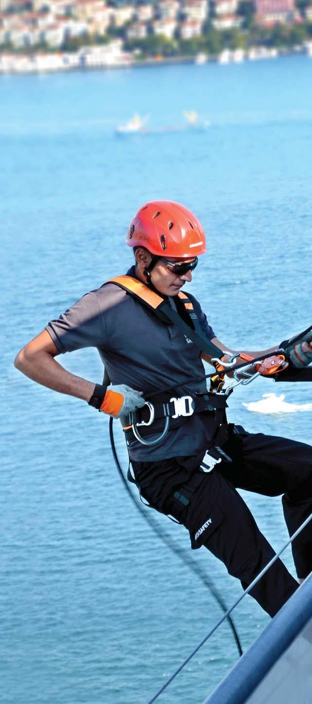 YÜKSEKTE ÇALIŞMA GENEL PRENSİPLERİ EĞİTİM Yüksekte çalışma; ciddi yaralanmalara ve ölümlere yol açabilecek tehlikeli aktivitelerdendir.