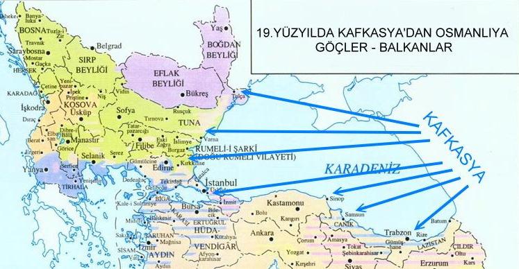 362 ÖMER KARATAŞ muhâcîrlerinin bu isteğinden mütevellit vapur kaptanına bunları Köstence ye götürmesi yönünde resmi yazı yazmıştır.