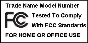 This equipment has been tested and found to comply with the limits for a Class B digital device, pursuant to Part 15 of the FCC Rules.