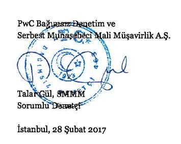 Görüş 4. Görüşümüze göre yönetim kurulunun yıllık faaliyet raporu içinde yer alan finansal bilgiler, tüm önemli yönleriyle, denetlenen finansal tablolarla tutarlıdır ve gerçeği yansıtmaktadır.