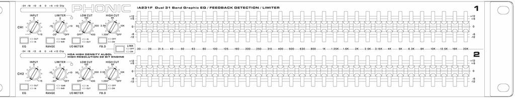 ia231 F/iA231 FD FeedbackAlgılayıcılı İki Kanal